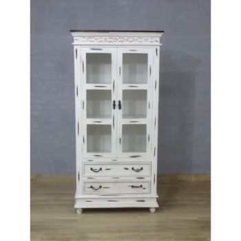 Wooden Almirah 2 Door & 2 Drawer