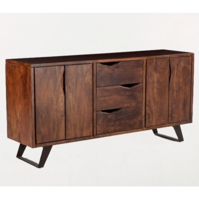 Wdn. Sideboard 4  door & 3 drawers