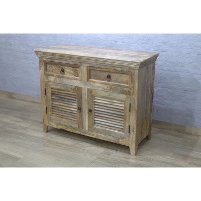 WDN. 2 DOOR & 2 DRW CABINET