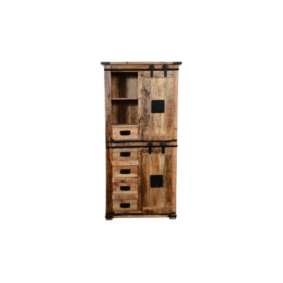Railway Cabinet 2 Doors 6 Drawrs