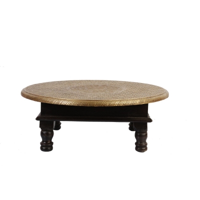 Small Stool brass fit
