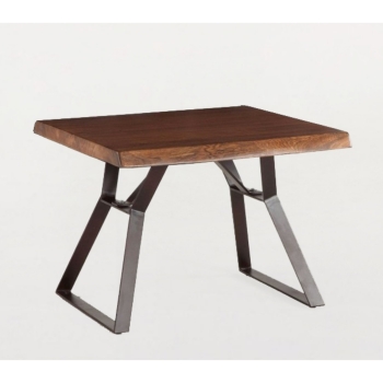 Wdn. Small Table with iron legs