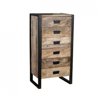 Wdn. Chest of 6 Drawer  
