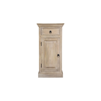 WDN. BEDSIDE WITH 1 DOOR 1 DRAWER